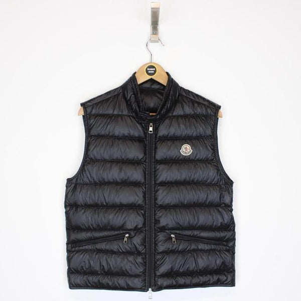 Moncler Black Down Gui Gilet / Bodywarmer Jacket