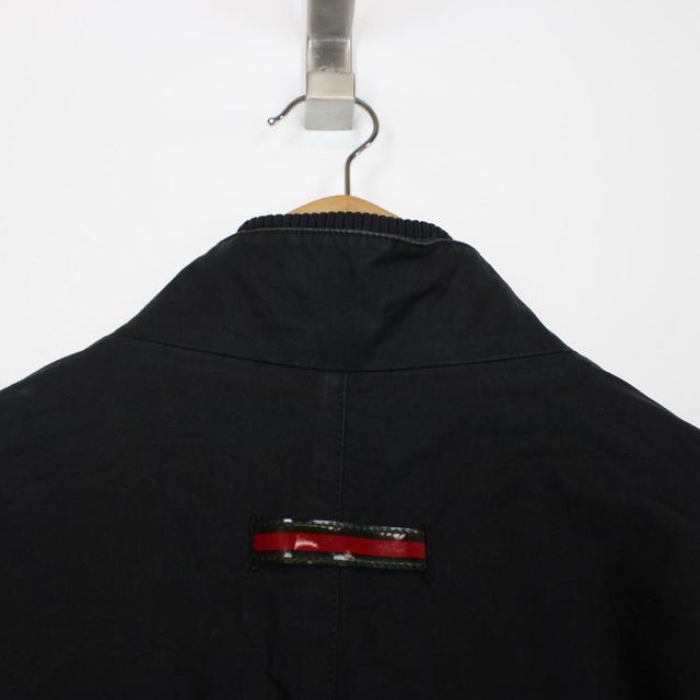 Vintage 00s Gucci Black Cotton Coat