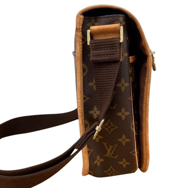 Louis Vuitton Brown and Tan Canvas/Leather Monogram Bosphore Messenger Bag