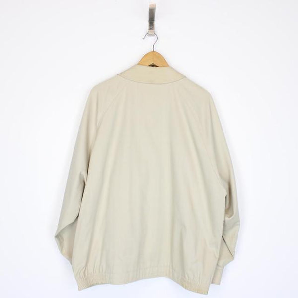 Vintage 90s Burberry Beige Nova Check Harrington Jacket