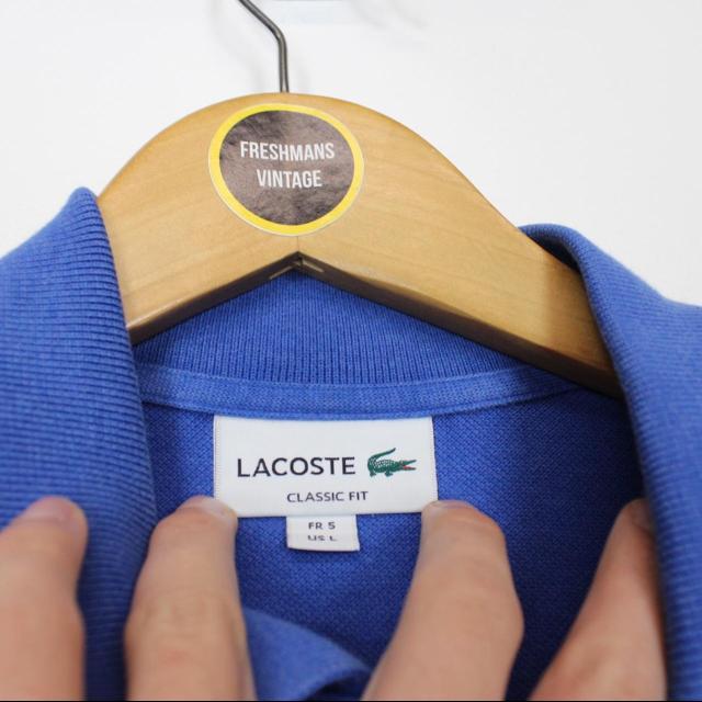 Lacoste Blue Short Sleeve Polo Shirt