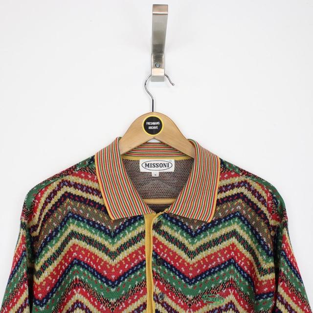 Vintage 90s Missoni Multicoloured Wool Knit Jumper