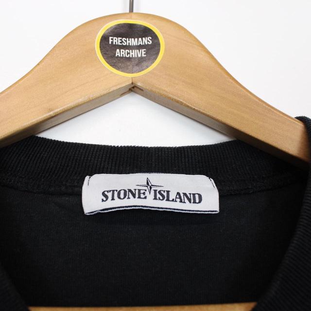 Stone Island AW 2021 Black Cotton Sweatshirt Jumper