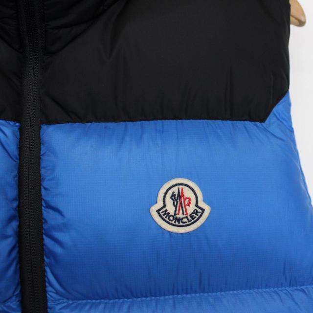 Moncler Ophrys Blue and Black Down Gilet / Bodywarmer Jacket