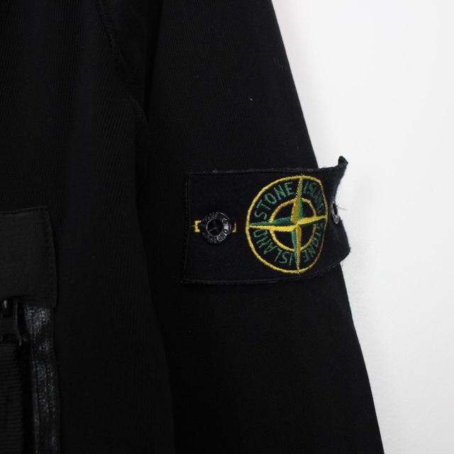 Stone Island SS 2010 Black Full Zip Sweatshirt Jumper