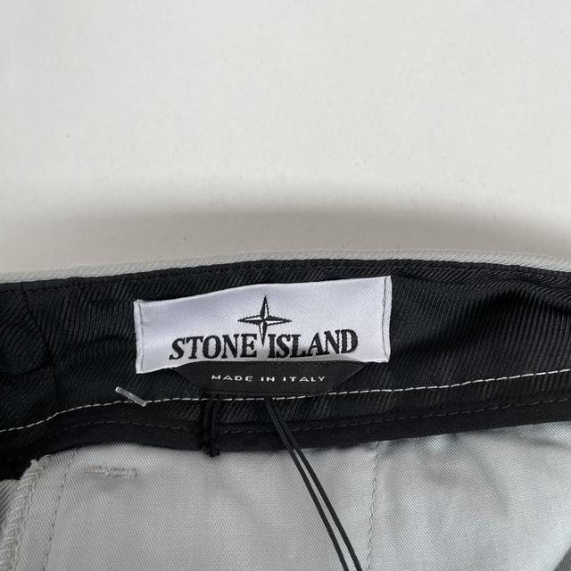 Stone Island AW 2022 Pale Blue Stellina Cargo Trousers