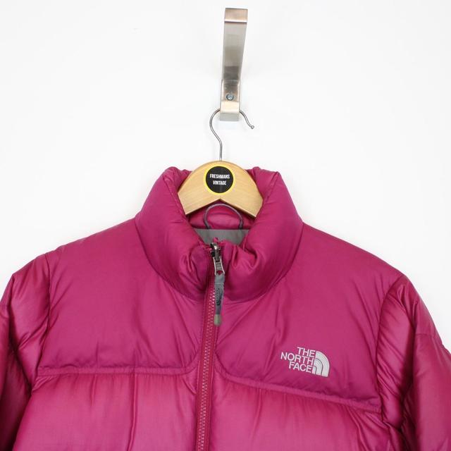 Vintage 90s The North Face Pink 700 Nupste Down Puffer Jacket