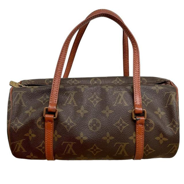 Vintage Louis Vuitton Brown and Tan Papillon Monogram Canvas Bag