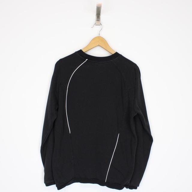 Vintage 00s Puma Black and White Sweatshirt Jumper