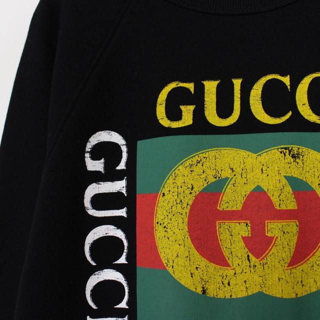 Gucci Black 1060 Logo Sweatshirt Jumper