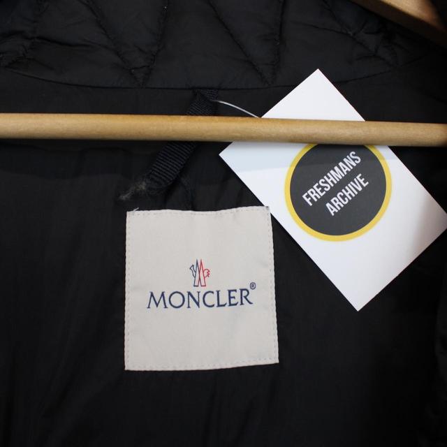 Moncler Black Athos Full Zip Down Gilet / Bodywarmer