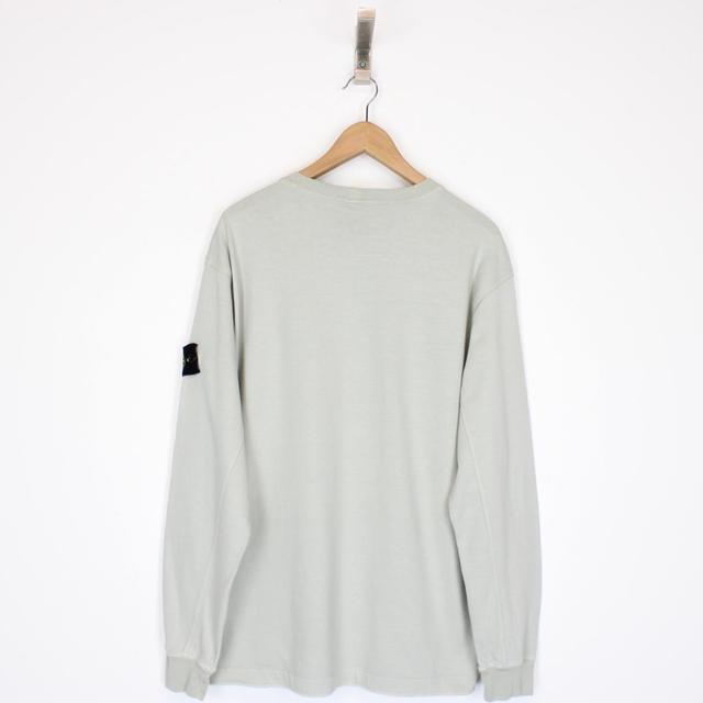 Stone Island AW 2019 Green Cotton Sweatshirt Jumper