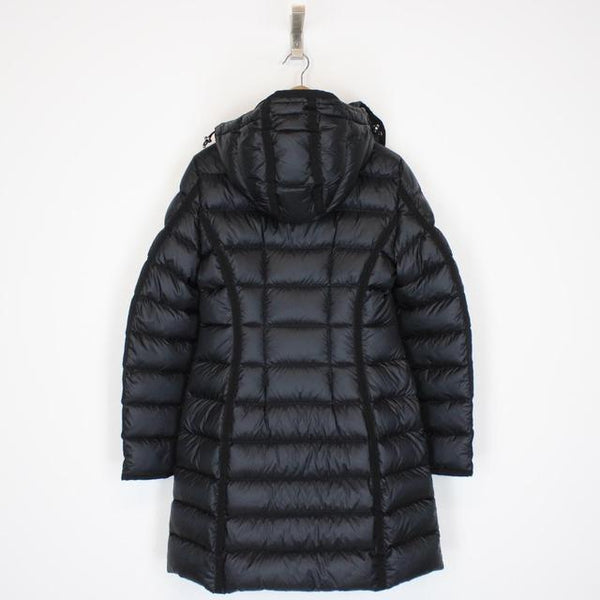 Moncler Hermine Black Long Parka Down Puffer Coat