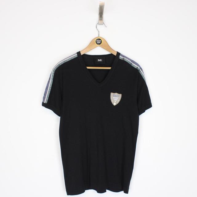 Dolce &amp; Gabbana Sport Black Short Sleeve Cotton T-Shirt