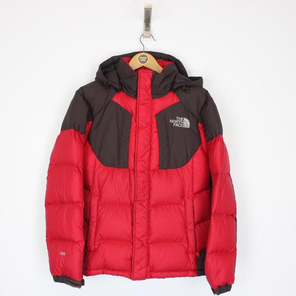 Vintage 90s The North Face Red and Grey 700 Down Puffer Jacket