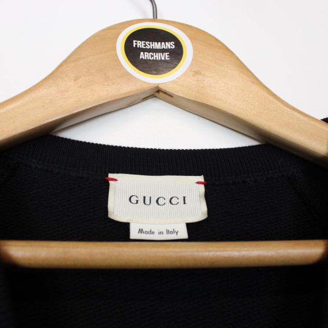 Gucci Black 1060 Logo Sweatshirt Jumper