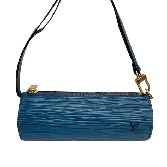 Louis Vuitton Soufflot Blue Epi Leather Mini Papillon Handbag