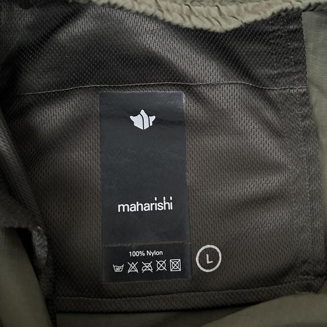 Maharishi Khaki Green Nylon Tracksuit Bottoms / Joggers