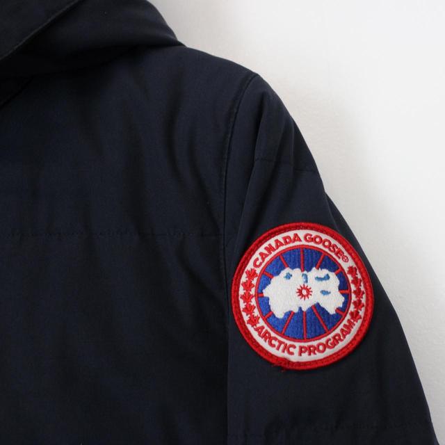 Canada Goose Navy Blue Chelsea Parka Heritage Down Jacket