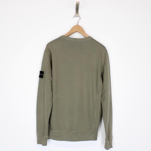 Stone Island AW 2018 Green Cotton Sweatshirt Jumper