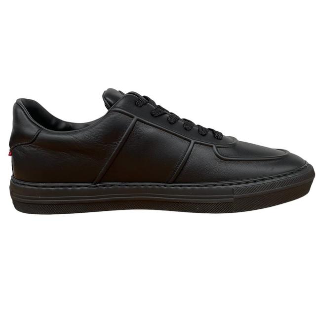 Moncler Black Neue York Leather Trainers