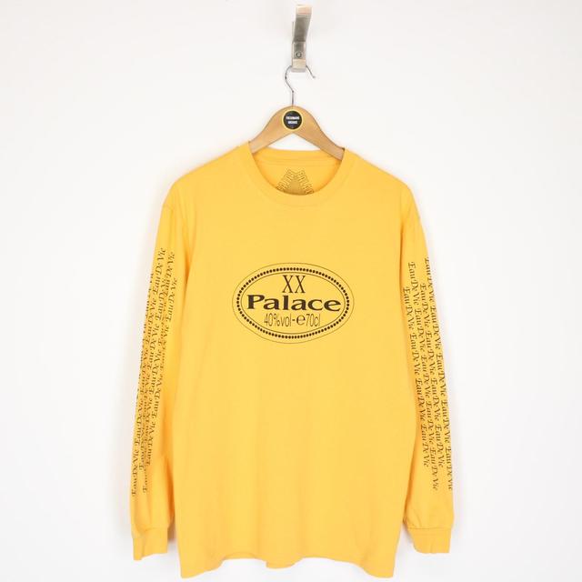 Palace Yellow Remy Xo Print Long Sleeve T-Shirt