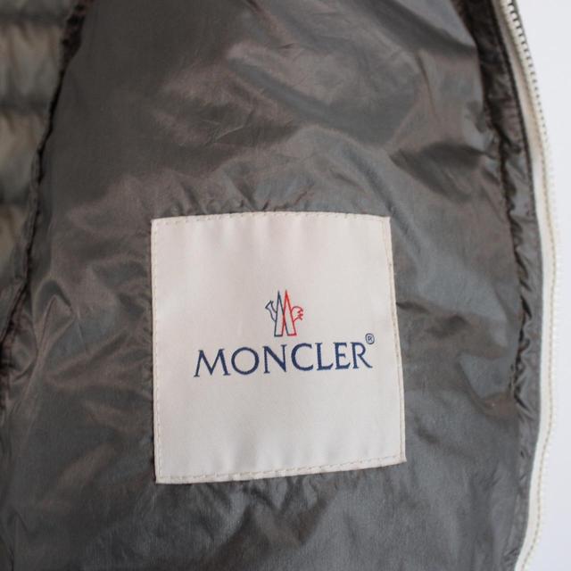 Moncler Garin Grey Longue Saison Quilted Down Jacket