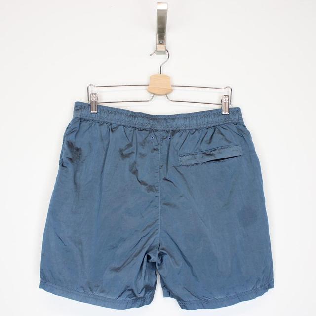 Stone Island SS 2022 Blue Nylon Metal Swim Shorts