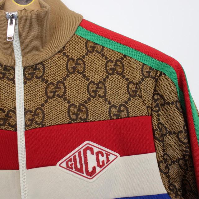 Gucci Multicoloured GG Monogram Technical Jersey Track Jacket