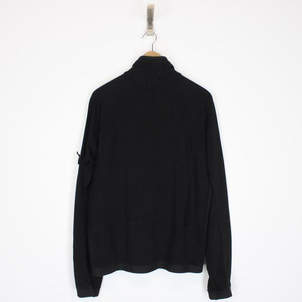 Stone Island SS 2010 Black Full Zip Sweatshirt Jumper