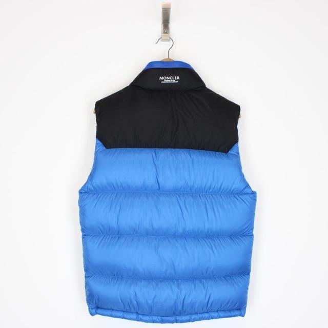 Moncler Ophrys Blue and Black Down Gilet / Bodywarmer Jacket