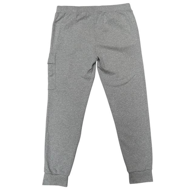 CP Company Grey Cotton Lens Tracksuit Bottoms / Joggers