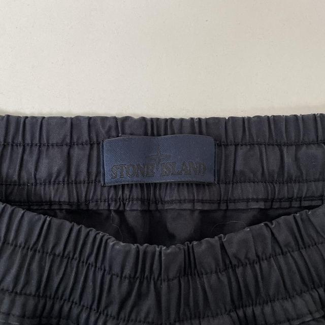 Stone Island Ghost SS 2022 Navy Blue RE-T Fit Cargo Trousers