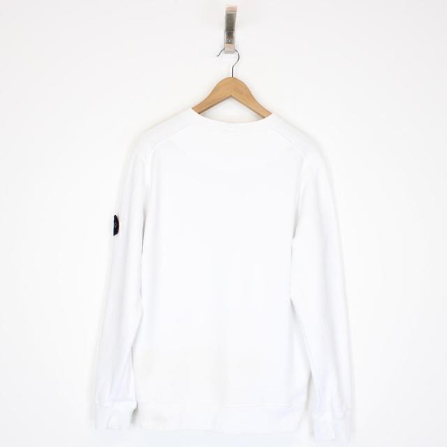 Stone Island AW 2022 White Cotton Sweatshirt Jumper