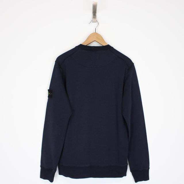 Stone Island SS 2020 Navy Blue Cotton Sweatshirt Jumper