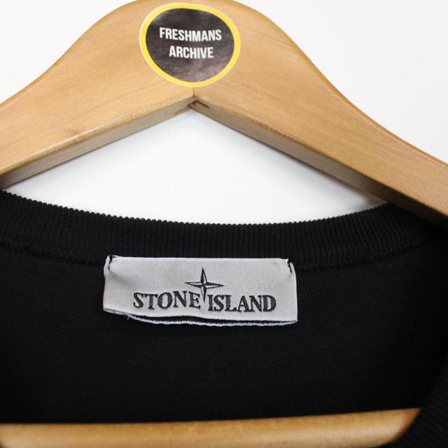 Stone Island AW 2023 Black Cotton Sweatshirt Jumper