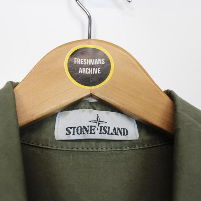 Stone Island AW 2019 Green Full Zip Overshirt Jacket