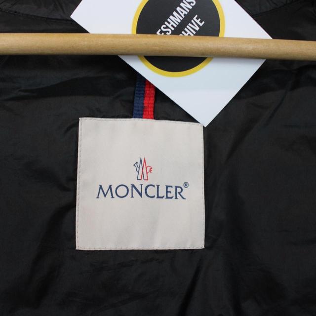 Moncler Black Down Gir Gilet / Bodywarmer Jacket