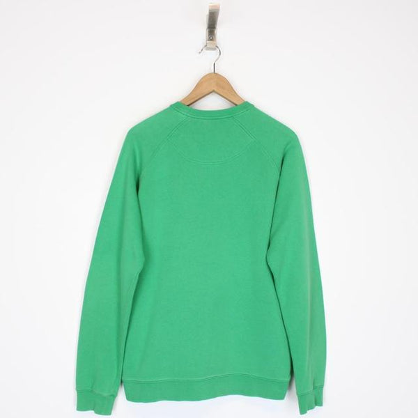 Kenzo Paris Green and Multicoloured Tiger Logo Sweatshirt Jumper