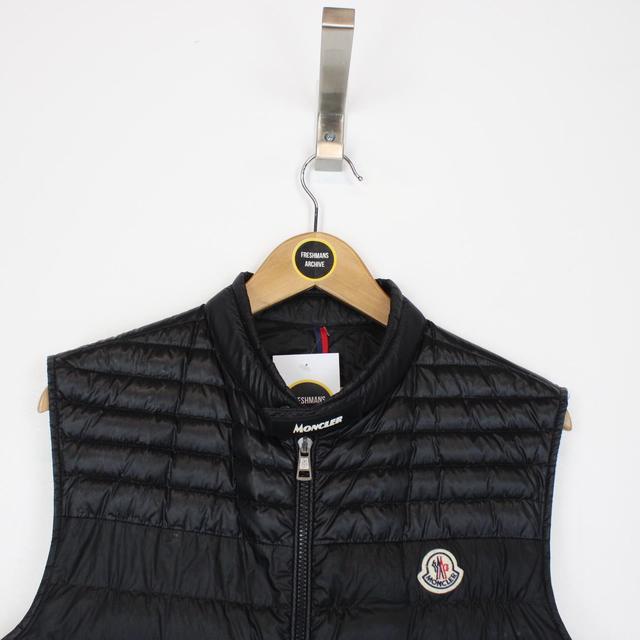 Moncler Black Down Gir Gilet / Bodywarmer Jacket