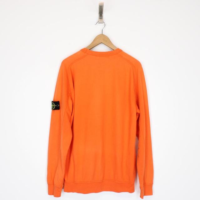 Stone Island SS 2015 Orange Cotton Sweatshirt Jumper