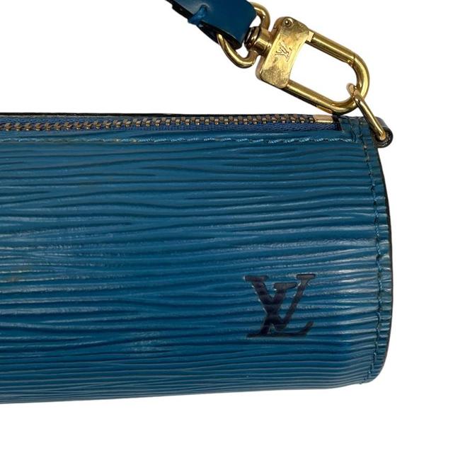 Louis Vuitton Soufflot Blue Epi Leather Mini Papillon Handbag