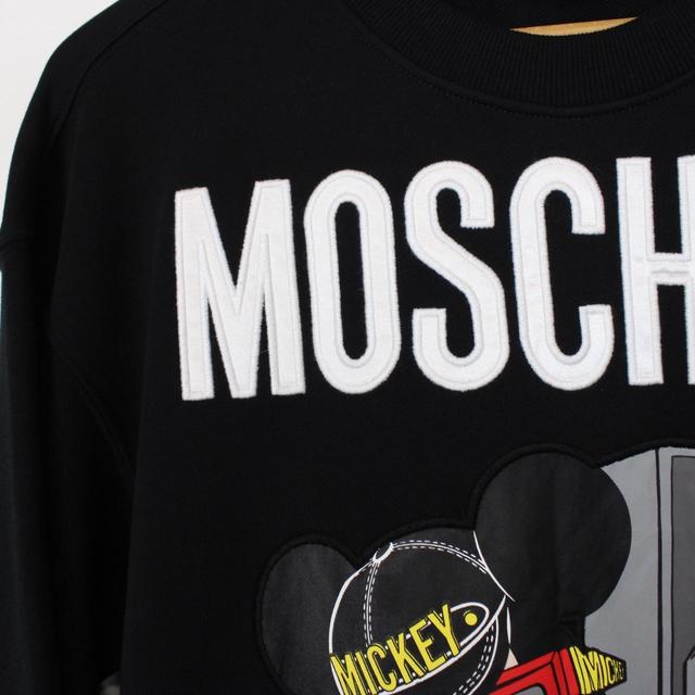 Moschino x H&M Disney Mickey Mouse Black lSweatshirt Jumper