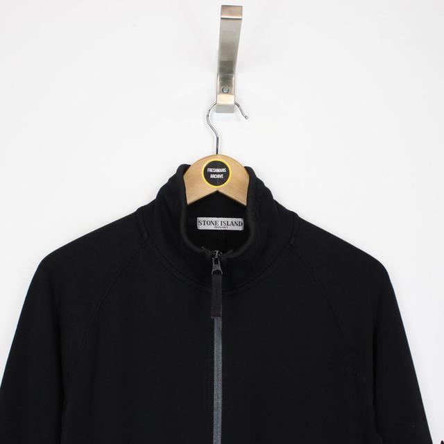 Stone Island SS 2010 Black Full Zip Sweatshirt Jumper