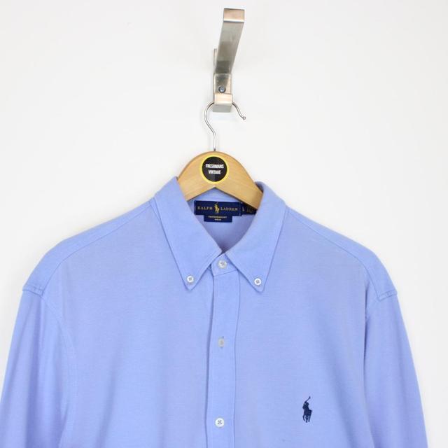 Polo Ralph Lauren Blue Long Sleeve Shirt