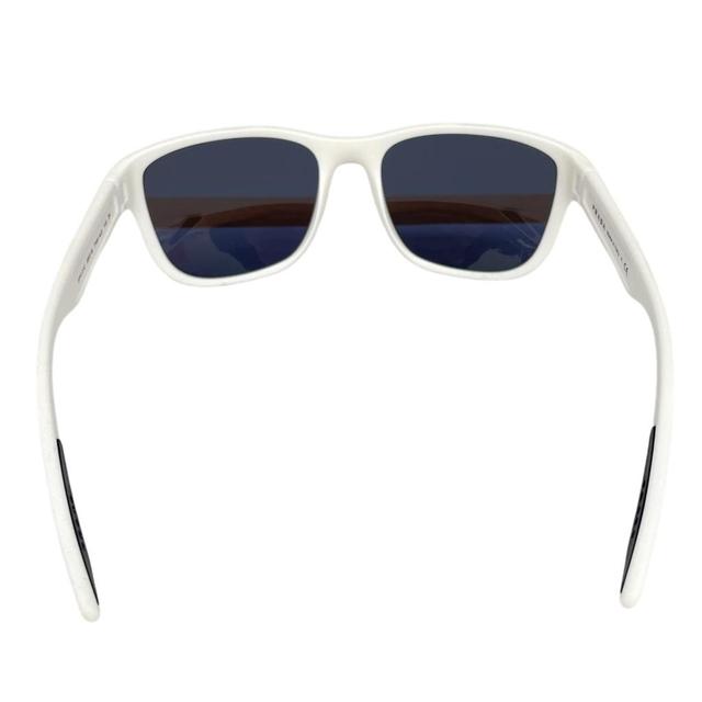 Prada Sport Linea Rossa White Rubber Square Sunglasses