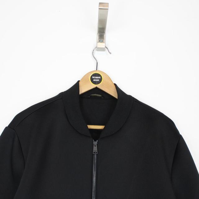 Fendi Black and Yellow Full Zip Bomber Jacket