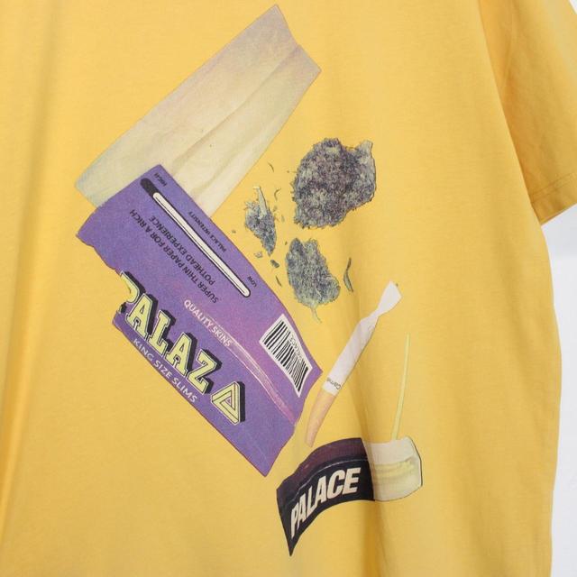 Palace Yellow Skin Up Print Short Sleeve T-Shirt