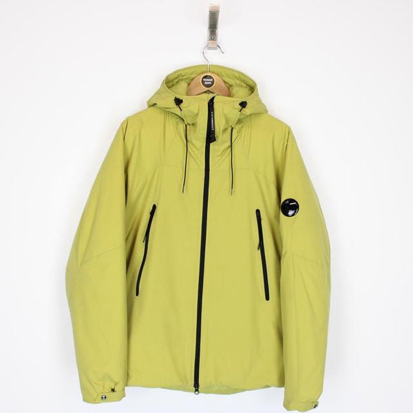 CP Company Yellow Pro-Tek Full Zip Primaloft Padded Lens Jacket