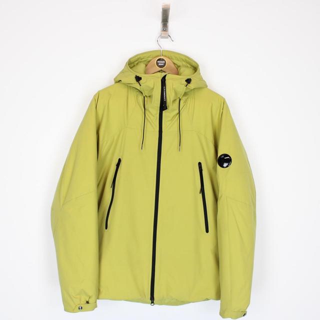 CP Company Yellow Pro-Tek Full Zip Primaloft Padded Lens Jacket